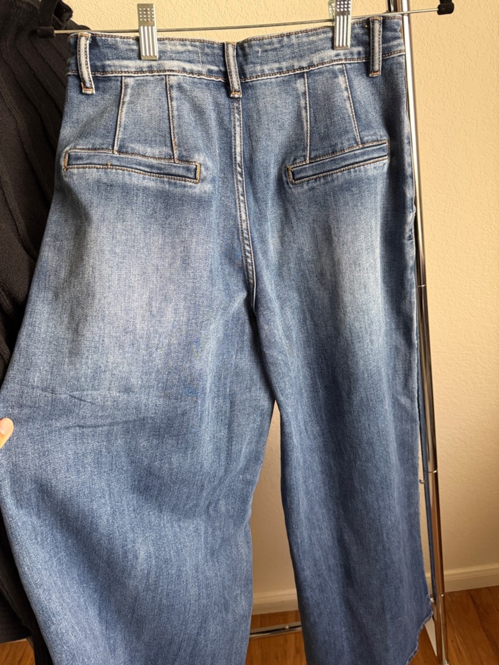 Lizette Collection High Rise Wide Leg Jean - Picture 4 of 5